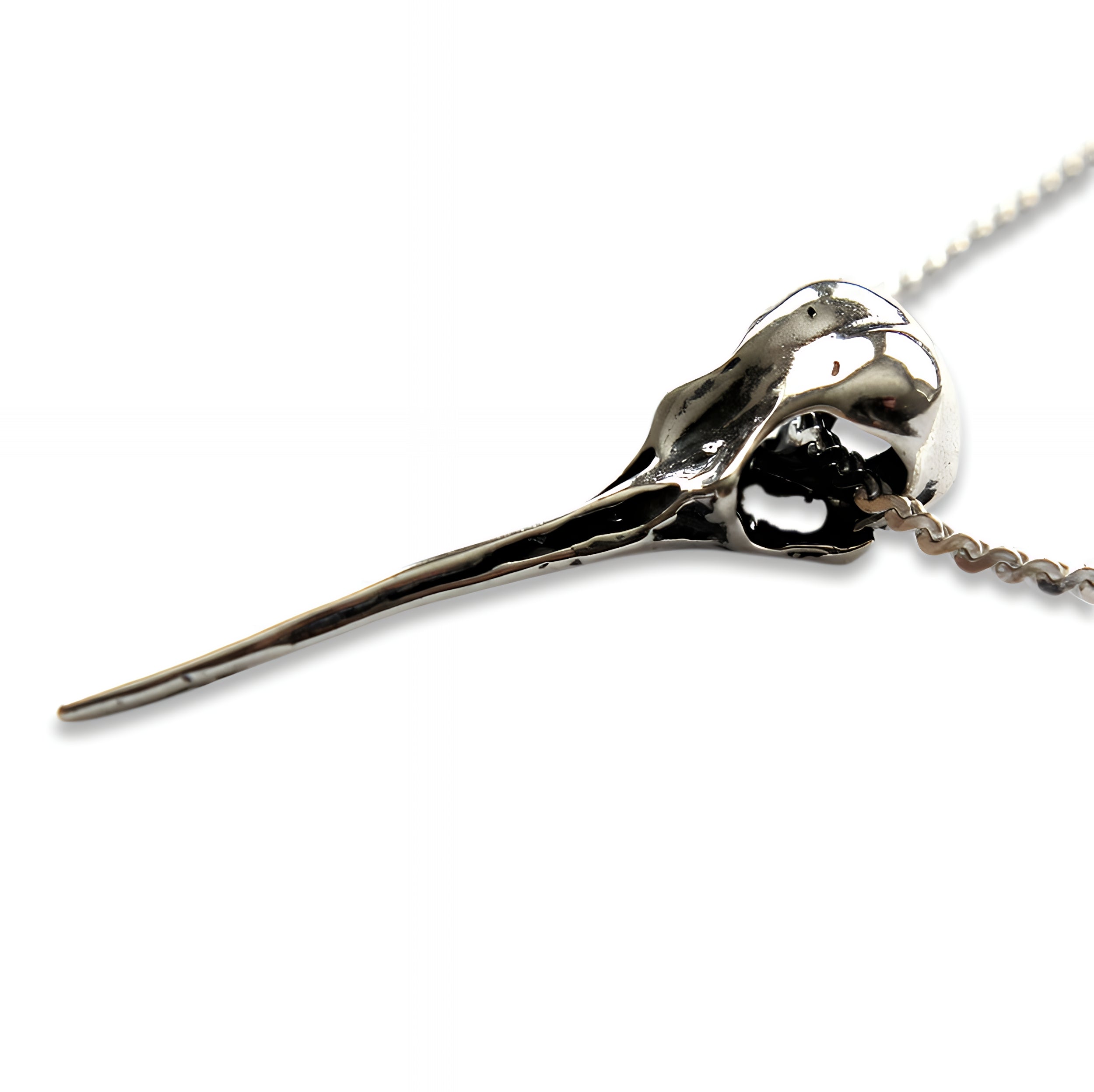 Hummingbird Skull Necklace - Moon Raven Designs