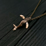 My breaching humpback whale is the perfect gift for anyone that appreciates these magnificent ocean mammals. This whale is completely three dimensional. It is cast in solid bronze with a generous integrated bail.