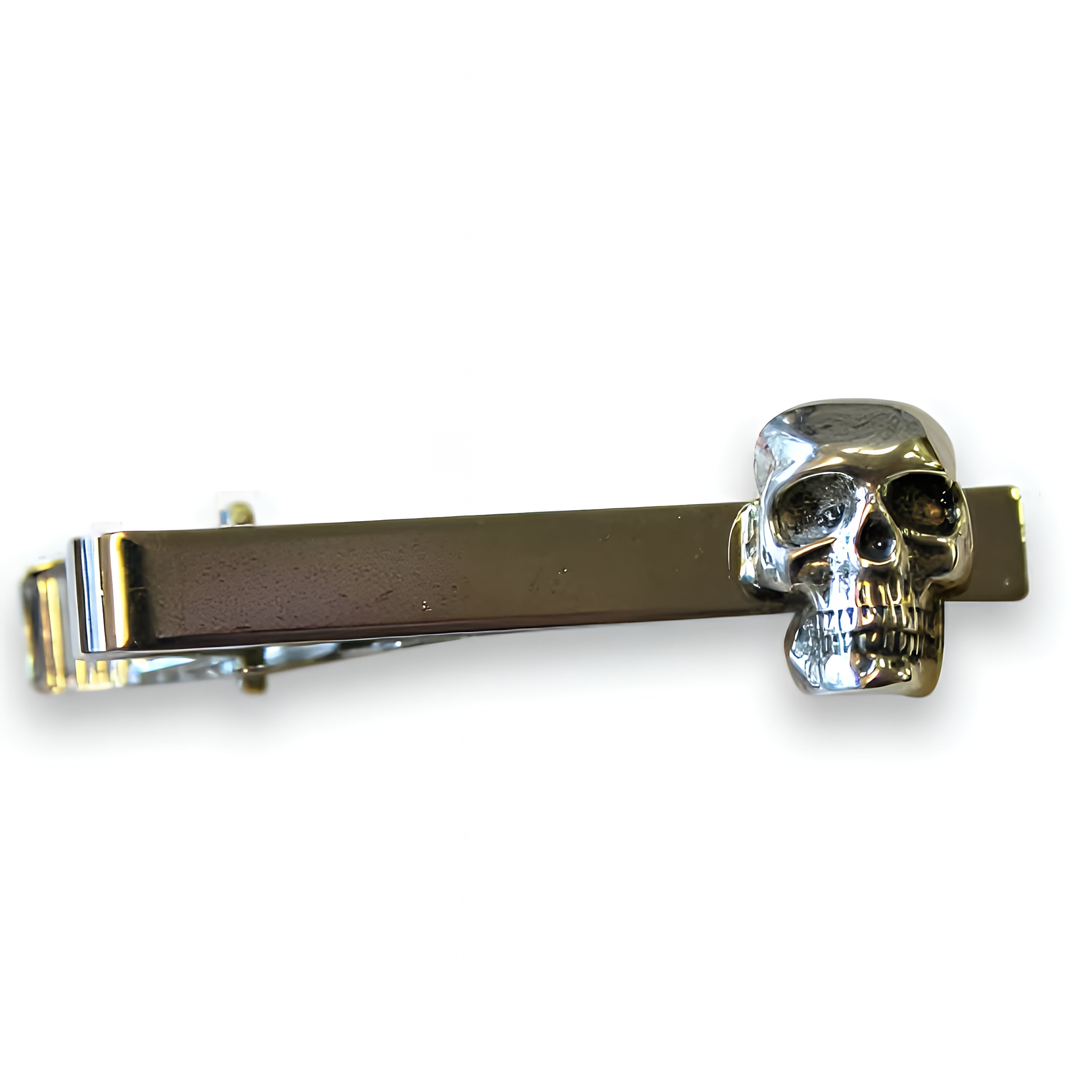 Skull Tie Clip - Moon Raven Designs