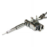 Tattoo Gun Necklace - Moon Raven Designs