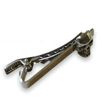 Skull Tie Clip - Moon Raven Designs
