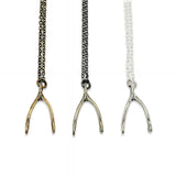 Small Wish Bone Necklace - Moon Raven Designs