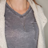 Unicorn Horn Cremation Ash Urn Charm Pendant Necklace Solid Sterling Silver - Moon Raven Designs