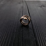 Colubrid Snake Wrap Ring - Moon Raven Designs