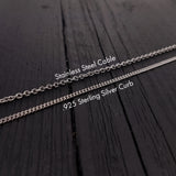 Sterling Silver Auryn Necklace – Mythic Entwined Serpent Pendant
