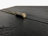 Viking Aegishjalmur Cremation Ash Urn Necklace Solid Brass