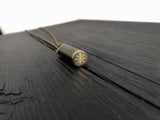 Viking Aegishjalmur Cremation Ash Urn Necklace Solid Brass