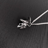 Saber Tooth Cat Skull Necklace