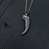 Arctic Wolf Claw Necklace - Moon Raven Designs
