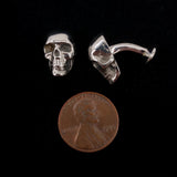Human Skull Cufflinks