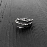 Raven Claw Ring – Sterling Silver Wrap Ring Design With Intricate Detailing