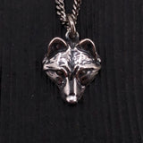 Little Wolf Necklace – Silver Wolf Pendant Jewelry by Moon Raven Designs