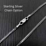 Little Wolf Necklace – Silver Wolf Pendant Jewelry by Moon Raven Designs