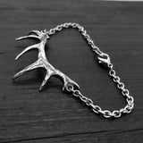 Deer Antler Bracelet - Handcrafted Rustic Style Elk Antler Jewelry For Men & Women