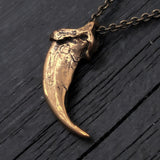 Wolf Claw Necklace - Handcrafted Timber Wolf Jewelry With Natural Claw Pendant