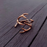 Deer Antler Adjustable Ring - Moon Raven Designs