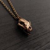 Wolverine Skull Necklace