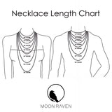 Sterling Silver Pendant - Coffin Nail Necklace With Pyramid Charm | Unique Statement Jewelry