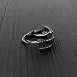 Raven Claw Ring – Sterling Silver Wrap Ring Design With Intricate Detailing