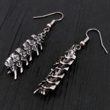 Snake Vertebrae Earrings - Moon Raven Designs