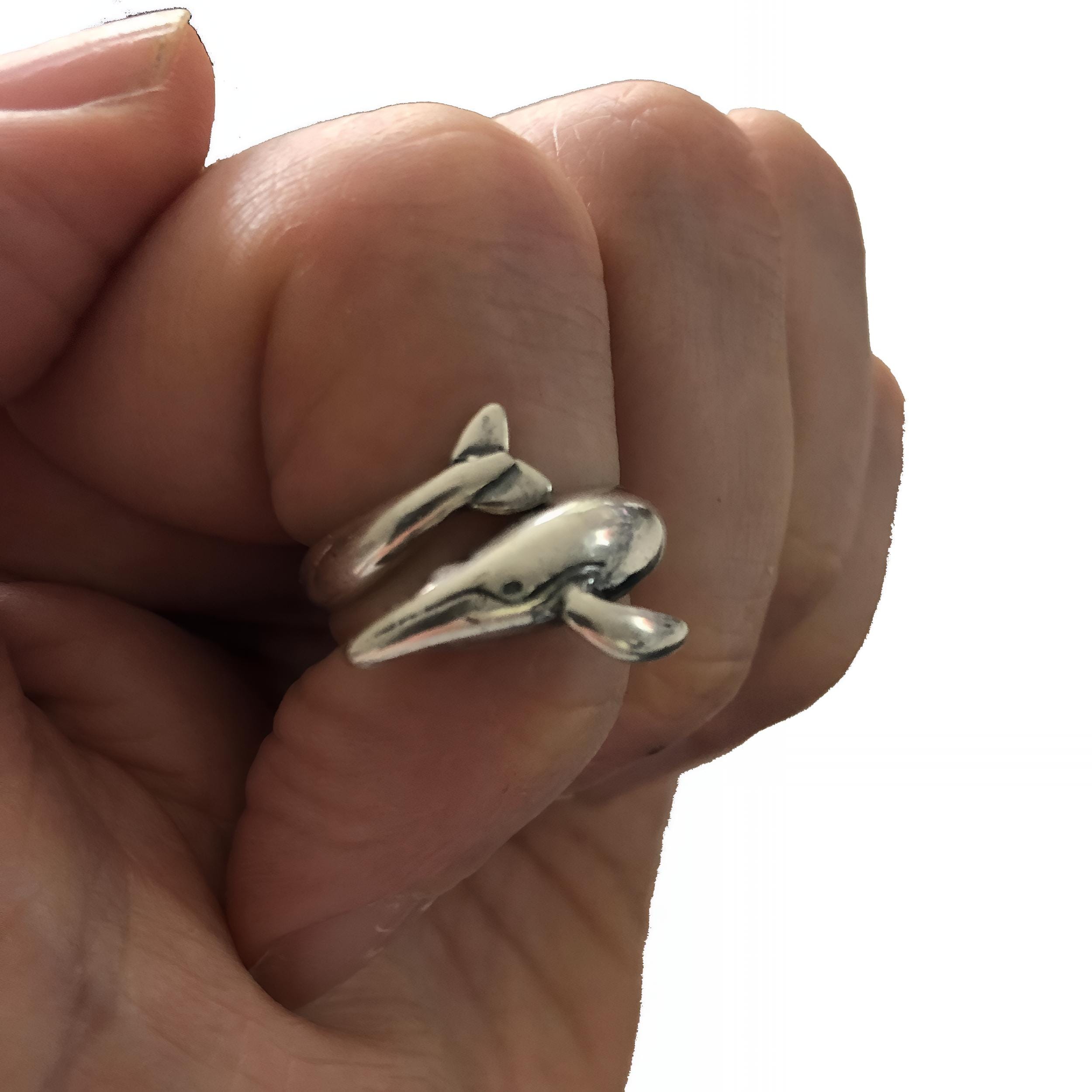 Humpback Whale Ring - Moon Raven Designs