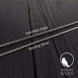 Compass Rose Cremation Necklace – Bronze Memorial Urn Pendant