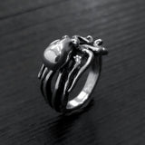 Octopus Ring - Sterling Silver