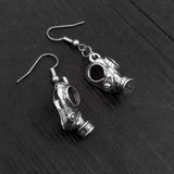 Gas Mask Earrings