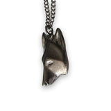 Wolf Face Necklace - Moon Raven Designs