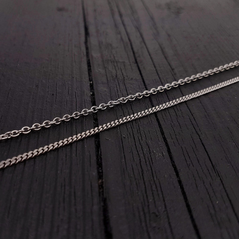 Sterling Silver Chain Upgrade - Moon Raven Designs