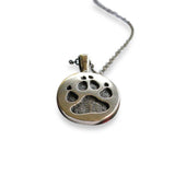 Wolf Track Pendant Necklace - Moon Raven Designs