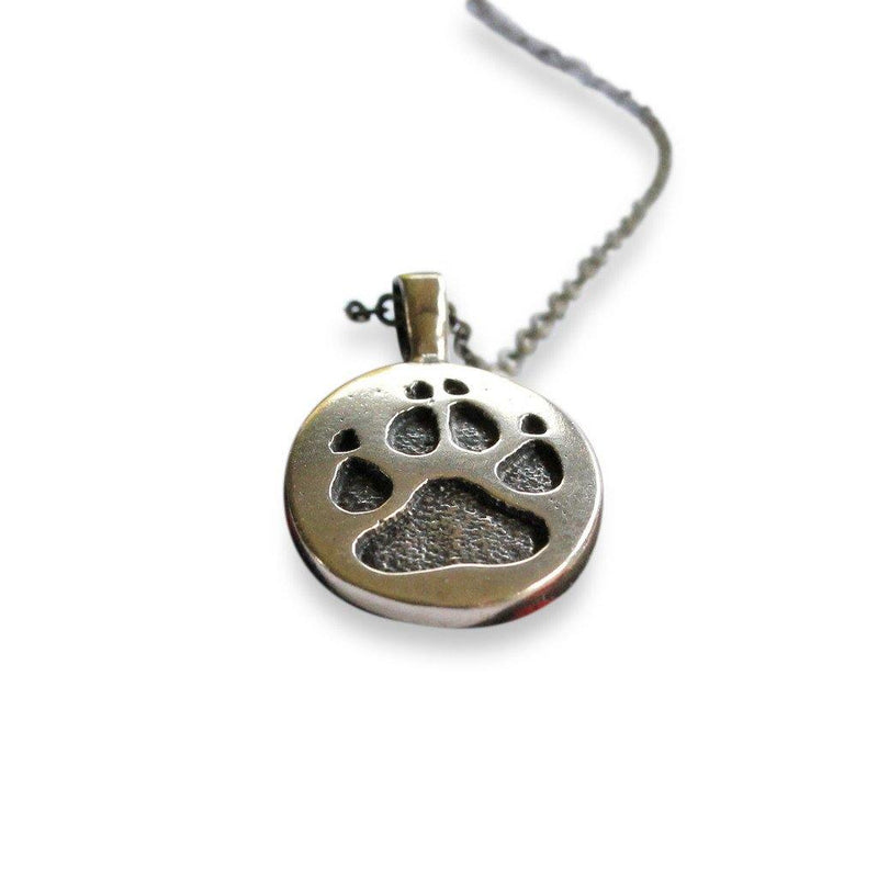 Wolf Track Pendant Necklace - Moon Raven Designs