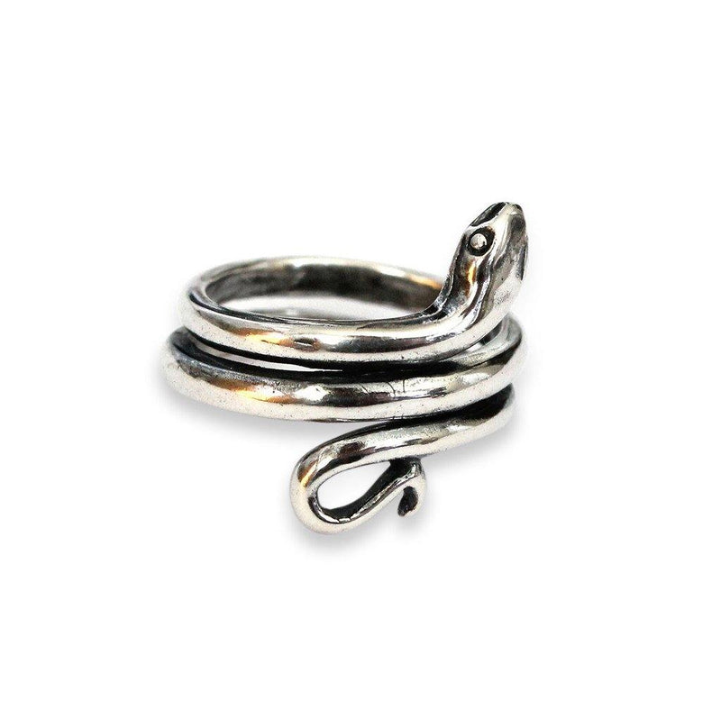 Cleopatra's Silver Snake - Moon Raven Designs