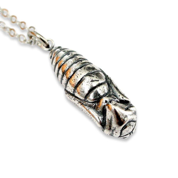 Butterfly Cocoon Necklace - Moon Raven Designs