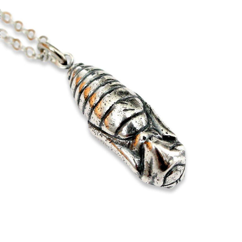 Butterfly Cocoon Necklace - Moon Raven Designs