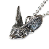 Fennec Fox Head Pendant Necklace - Moon Raven Designs