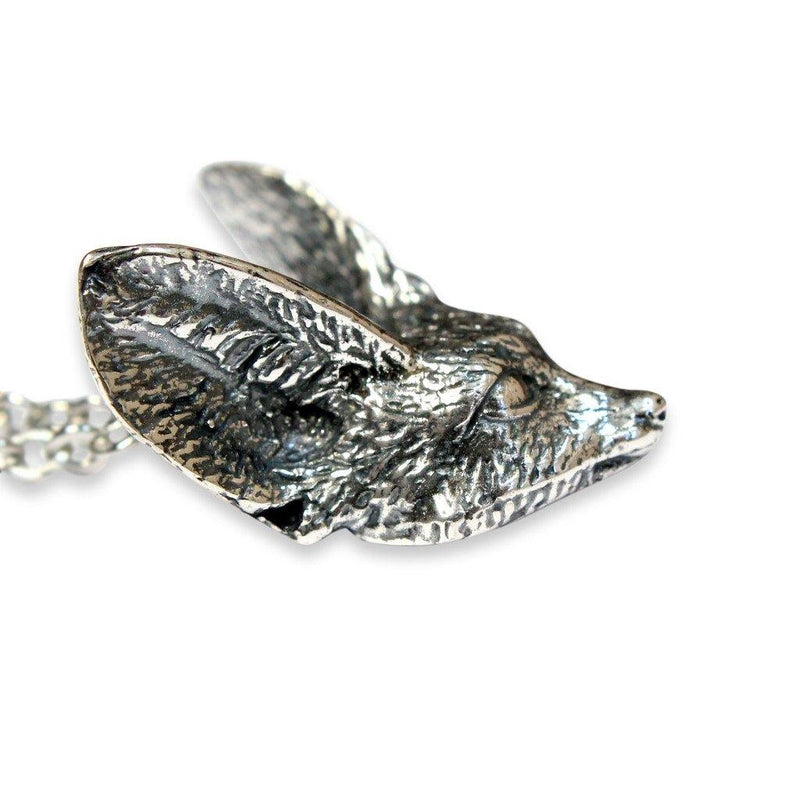 Fennec Fox Head Pendant Necklace - Moon Raven Designs