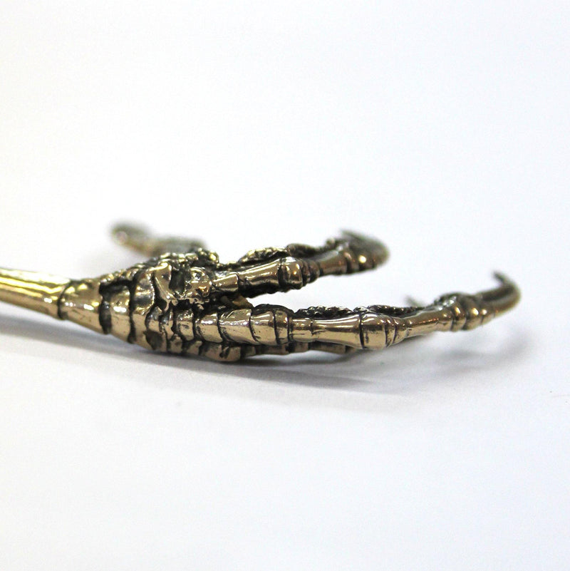 Raven Claw Necklace Crow Claw Necklace Bird Claw Pendant Necklace - Moon Raven Designs