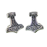 Thor's Hammer Cufflinks - Moon Raven Designs