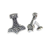 Thor's Hammer Cufflinks - Moon Raven Designs