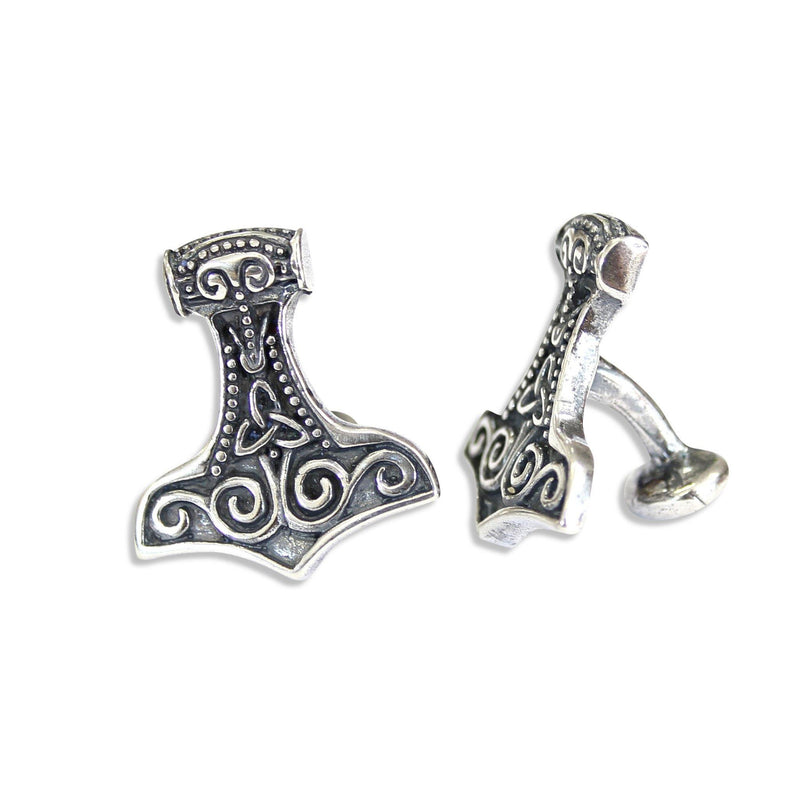 Thor's Hammer Cufflinks - Moon Raven Designs
