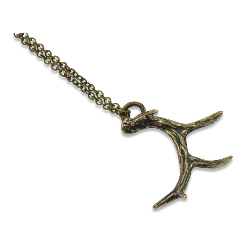Deer Antler Necklace - Moon Raven Designs