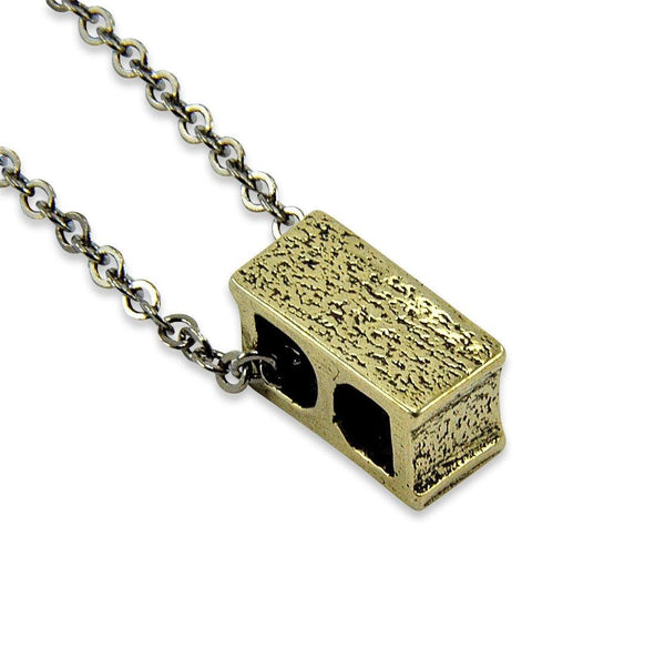 Cinder Block Necklace - Moon Raven Designs