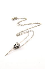 Hummingbird Skull Necklace - Moon Raven Designs