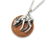 Deer Fawn Pendant Necklace - Moon Raven Designs