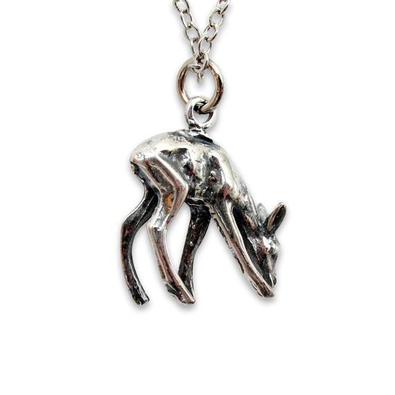 Deer Fawn Pendant Necklace - Moon Raven Designs