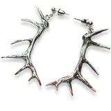 Elk Antler Earrings - Moon Raven Designs