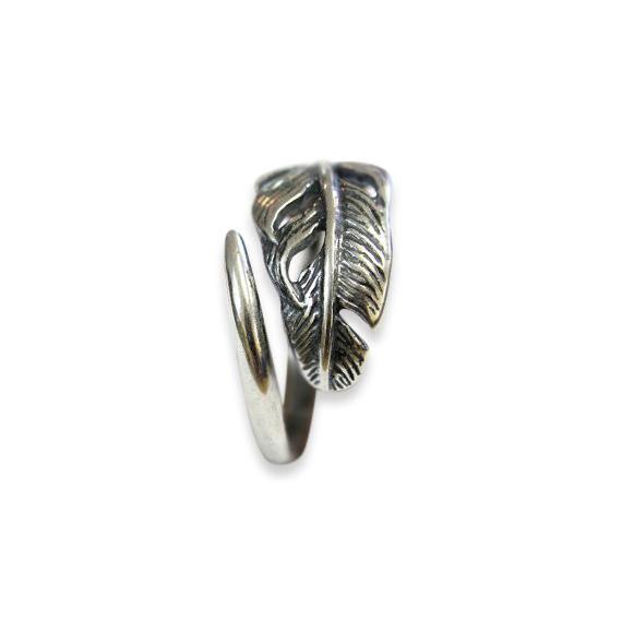 Silver Long Quilled Feather - Moon Raven Designs