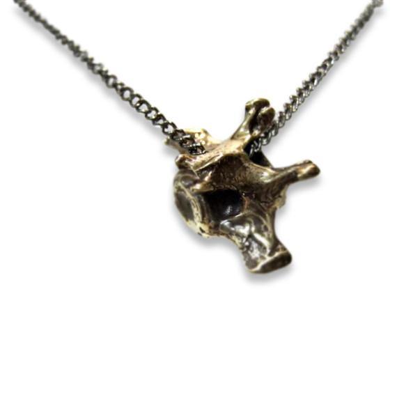 Fox Vertebrae Pendant Necklace - Moon Raven Designs