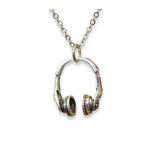 Headphones Pendant Necklace - Moon Raven Designs